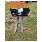 Wolverine Skid Steer Hydraulic Pallet Forks