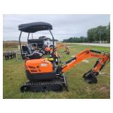 ATS-ME20 Mini Excavator With Kubota Diesel