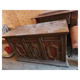 Vintage Console Stereo Record Player Cabinet