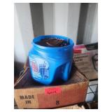 Container of Large Metal Nails