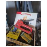 Staple Gun With King Edward Box And Staples