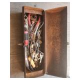 Craftsman Metal Toolbox With Mixed Hand Tools