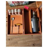 Justerini & Brooks Bar Set with Bottle