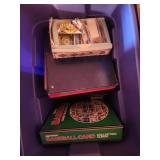 Baseball Card Albums and Card Lot Collection