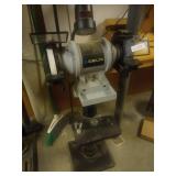 Delta Bench Grinder with Stand and Lamp