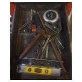 Carpenter Measurement and Marking Tool Lot