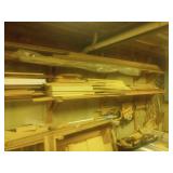 Lumber and Woodworking Scrap Lot