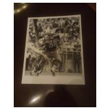 B & W Football Action Photograph Purdue Jim Finley
