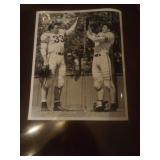 Football Co-Captains Vintage Photograph