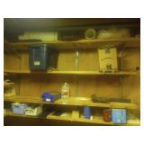 Contents of 4 shelves