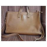 Coach Leatherware No. 0347-339 Tan Leather Bag