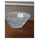 Clear Cut Crystal Bowl
