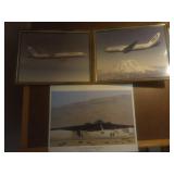 Framed Boeing 757, 767, B-2 Aircraft Prints