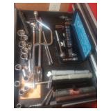 Socket Set With Ratchets And Assorted Tools
