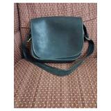 Coach Black Leather Crossbody Bag No. 878-9327