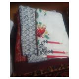 Tablecloths and Textile Lot
