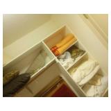 Linens, Pillows, Lamp Shade, Ironing Board