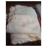 White Cotton Quilt with Raised Pattern