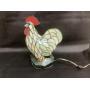 Tiffany Style Rooster Lamp