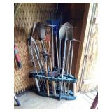 Yard Tools in Container