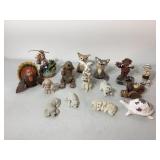 Figurine Collection of Dogs & Animals