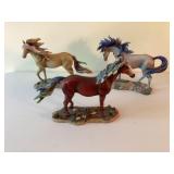 3 Marcia Baldwin Horse Figurines