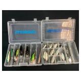 Fishing Lures with Shimano Containers
