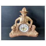 Will Rodgers Animated Wind Up Clock