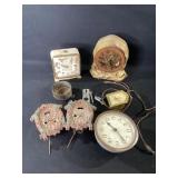 Vintage Clock Parts & Clocks