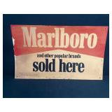 Marlboro Cigarettes Sold Here Sign