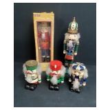 Vintage Holiday Nut Crackers