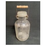 Speas Vinegar Jar with Wood Handle