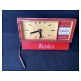Vintage Winston Cigarette Clock
