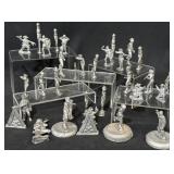 Hand Crafted Lead Toy Soldier Figurines, Unpainted