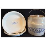Corning Ware Pie Plates and Cookie Jar