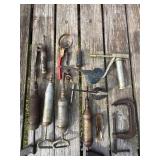 Vintage Hand Tools and Grease Guns