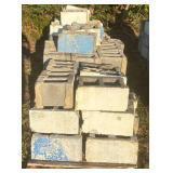 Used Concrete Cinder Blocks, 80 Pieces #1