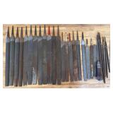 Vintage Brooks Metalworking Files & More