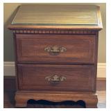 Vintage 2 Drawer Night Stand