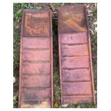 Vintage Metal Car Ramps