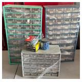 Raaco Metal Storage Drawers with Contents