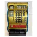 Vintage Tin Litho Toy Cash Register Bank