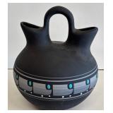 Sandstone Hand Made Navajo Wedding Vase