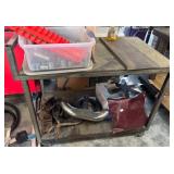 Vintage Metal Utility Cart, Cart Only, No Contents