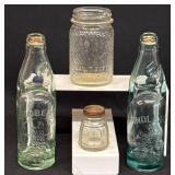 Early Glass Bottles and Jars