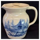Vintage Paul Storie Pottery Scenic Stoneware Jug