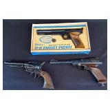 Vintage Daisy BB Guns, Revolver, Target Pistols