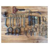 Metal Hitch and Hardware Components