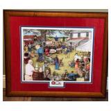Larry Johnson LE Signed Print "Sold" 25/333