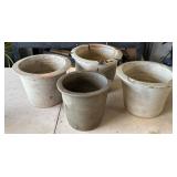 Handcrafted Clay Planter Pots